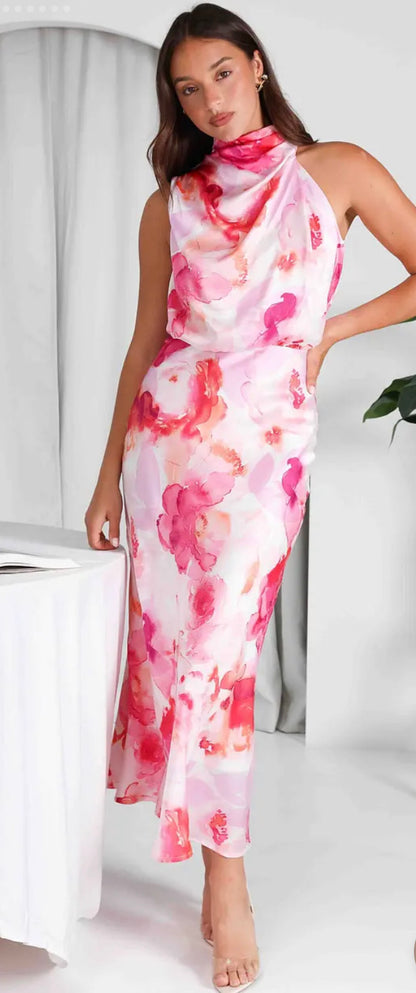 Kobra Asymmetric Dress (4 colour ways)