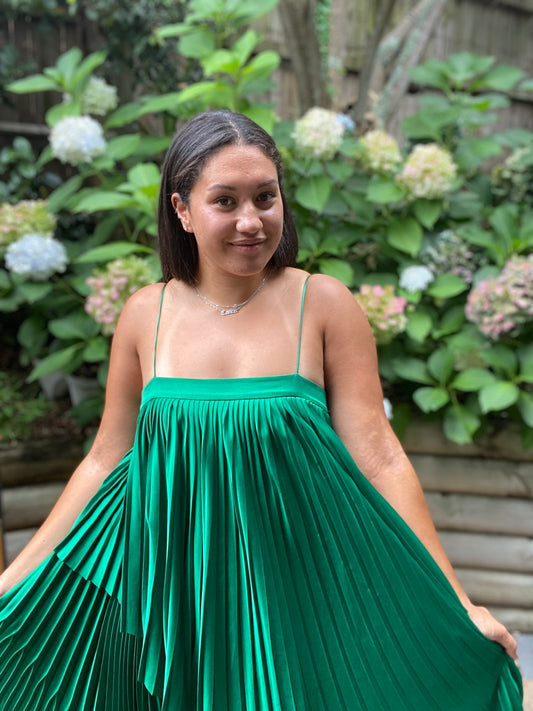Cedar Pleat Dress